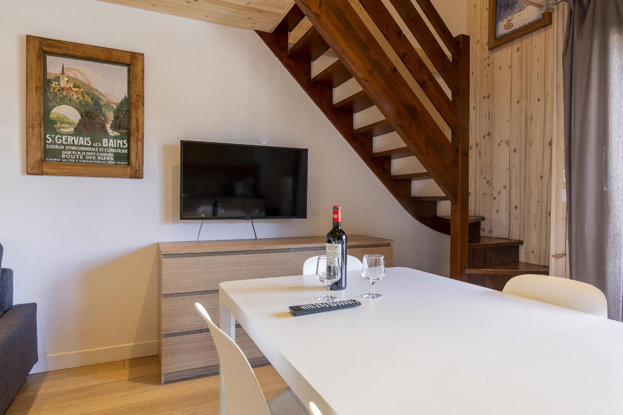 Residence Hotel Rent - Megeve Centre Rom bilde